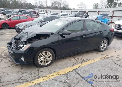 2019 Hyundai Elantra Value Edition z USA, uszkodzony, nr VIN KMHD84LF8KU859121